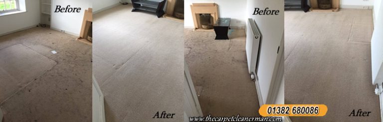 cleaned carpets